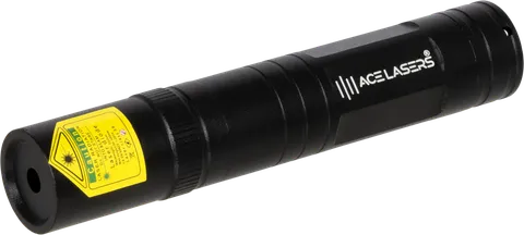 Kompakter grüner Laserpointer AGP-2 Pro Mini von der Seite gesehen