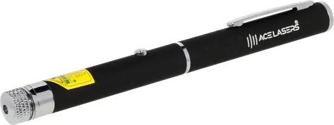 Grüner Laserpointer AG-2 von der Seite gesehen