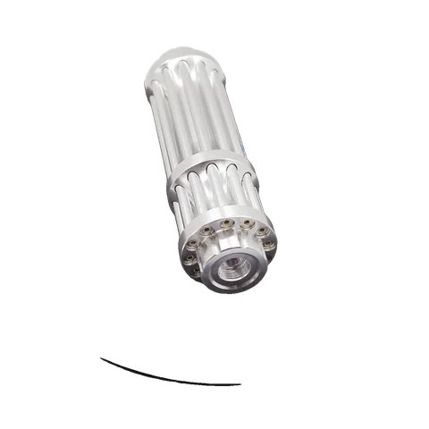Violetter Laserpointer VEX-1000 Pro aufrecht stehend