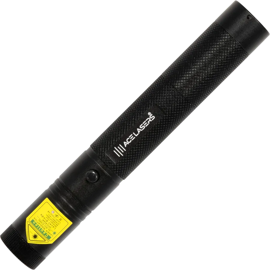 ACE Lasers AGP-3 Pro starker grüner Laserpointer 50–500 mW mit Sicherheitsschlüssel