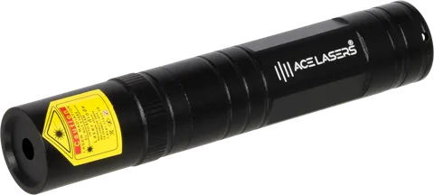 Kompakter roter Laserpointer ARP-2 Pro Mini von der Seite gesehen