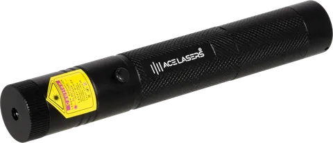 Violetter Laserpointer AVP-1 Pro von der Seite gesehen